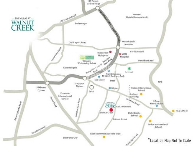 Vaswani Walnut Creek Location Image