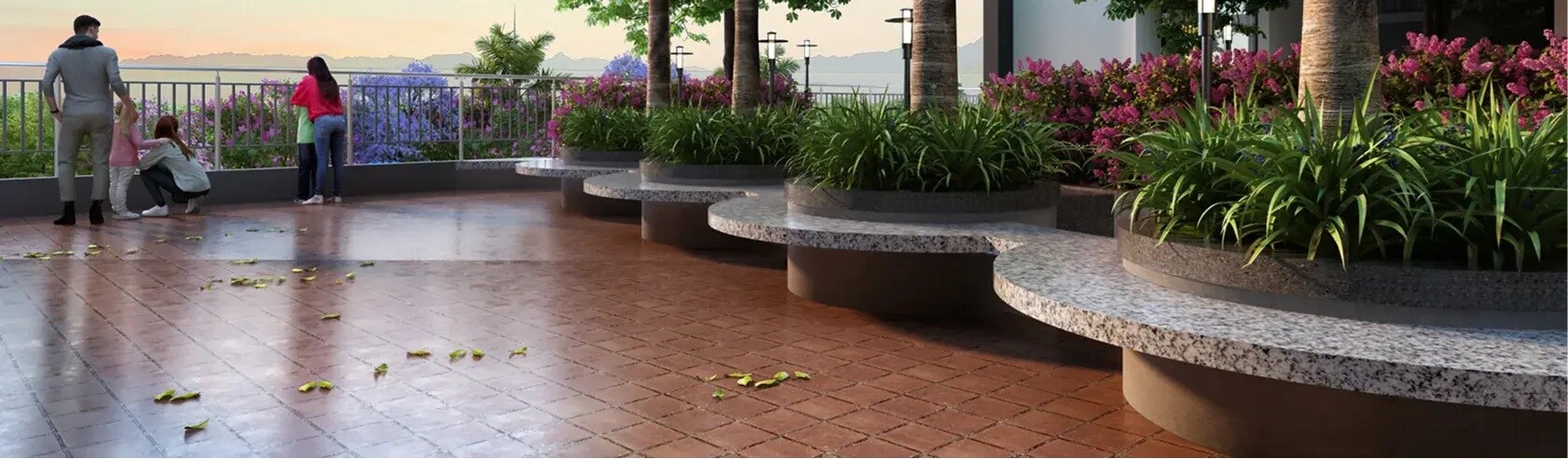 Vedant Suraksha Courtyard