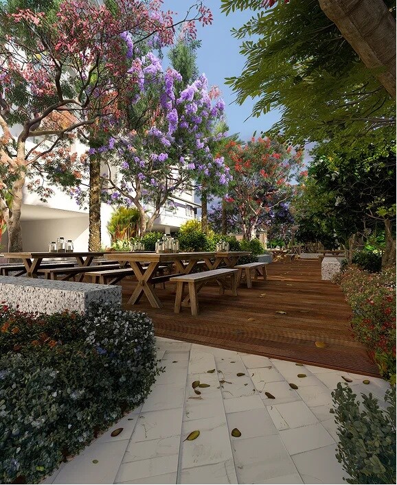 Vedant Suraksha Courtyard