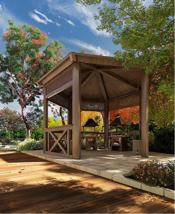 Vedant Suraksha Courtyard