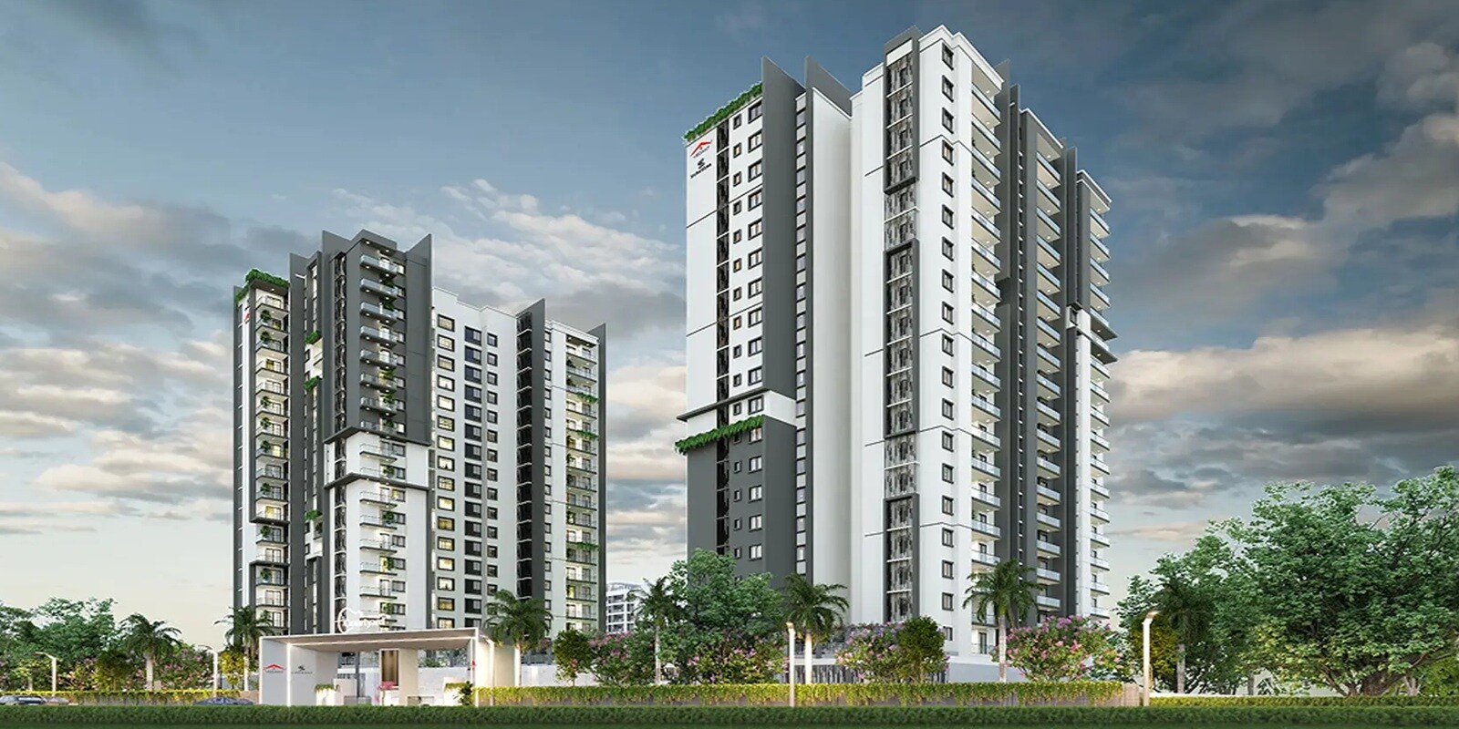 Vedant Suraksha Courtyard Apartment Exteriors 1