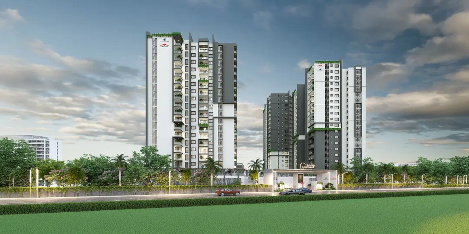 Vedant Suraksha Courtyard