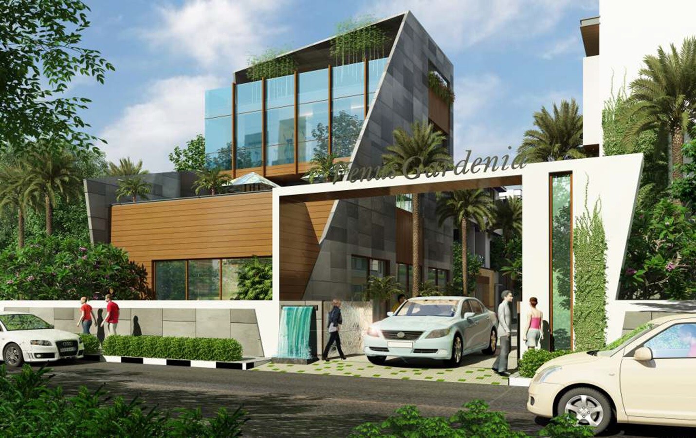 Venus Gardenia Entrance View