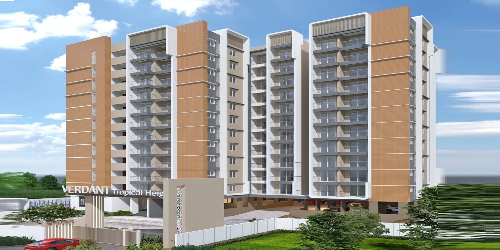 Verdant Tropical Heights residential project in Kudlu