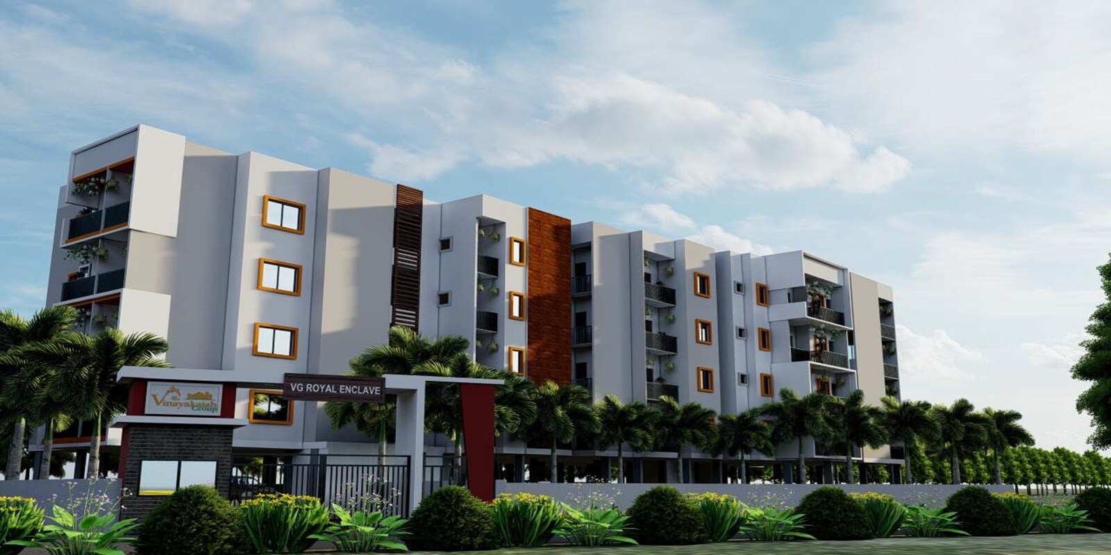 VG Royal Enclave residential project in HBR Layout