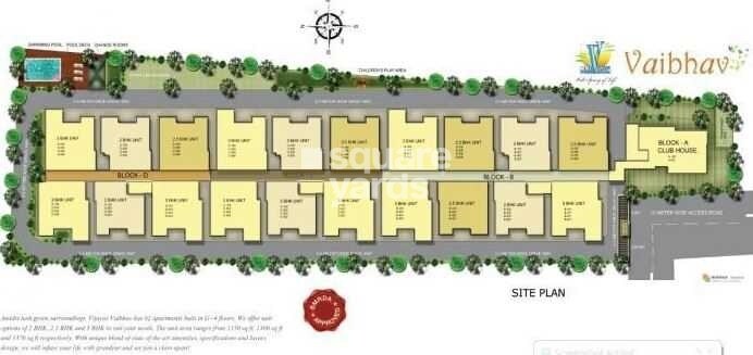 Vijayas Vaibhav II Master Plan 1
