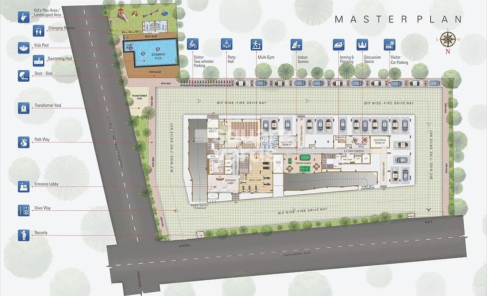 Visalakshi Prakruthi Master Plan Image