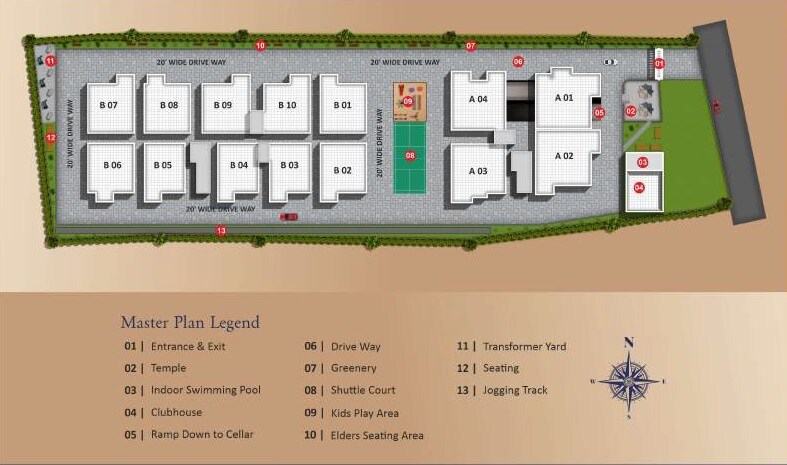Vishnu Brunda Vihari Master Plan 1