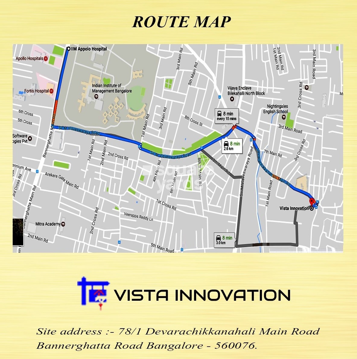 Vista Innovation Location Image