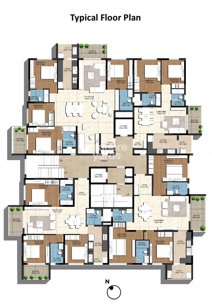 Vista Lalbagh Floor Plans