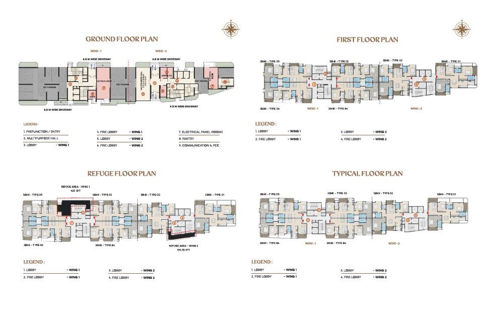 VRise The Loft Floor Plans