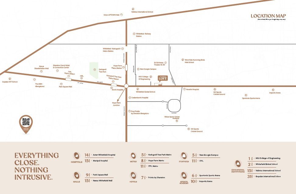 VRise The Loft Location Image