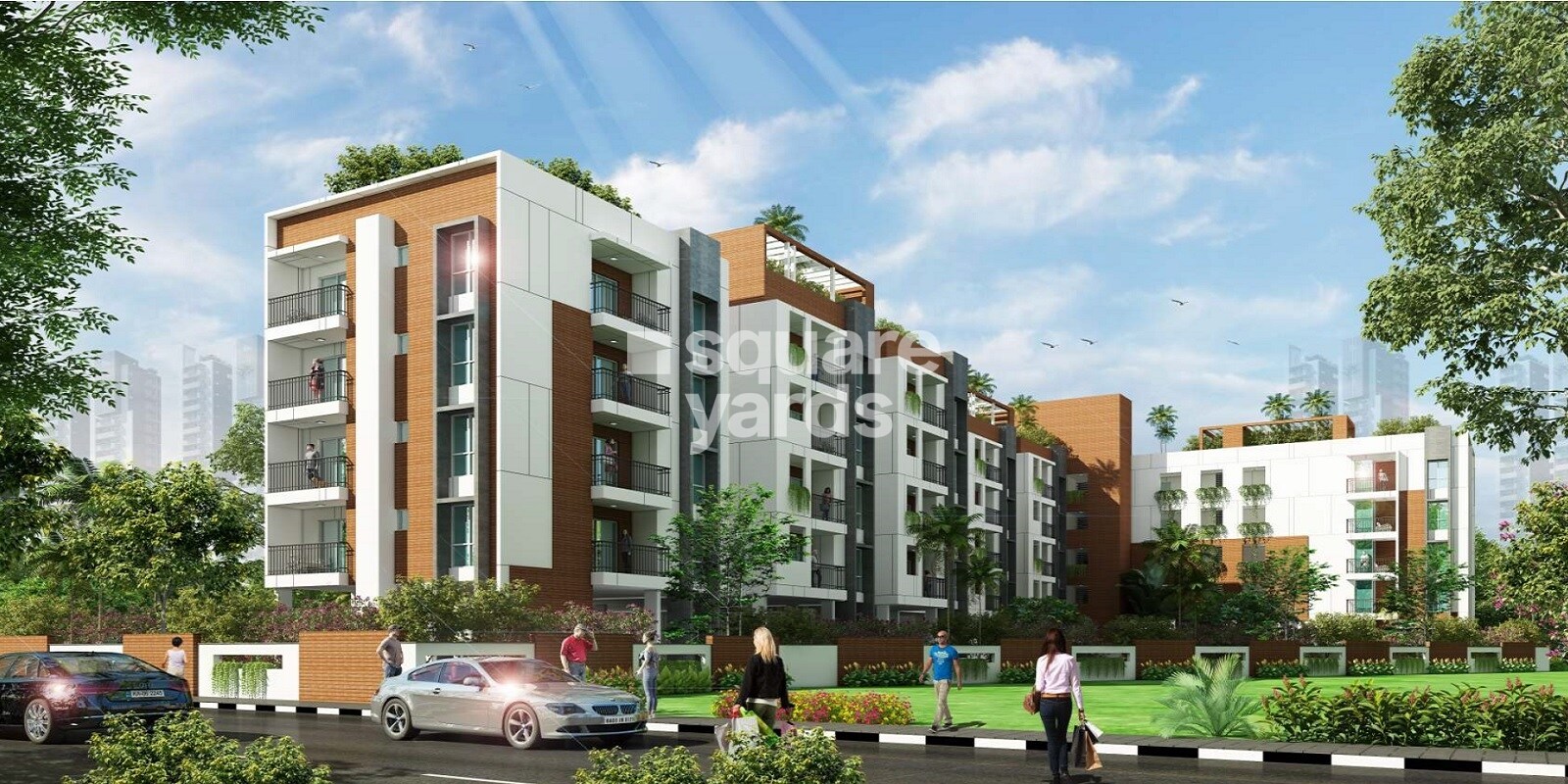 VRR Green Crest residential project in Electronic City Phase I