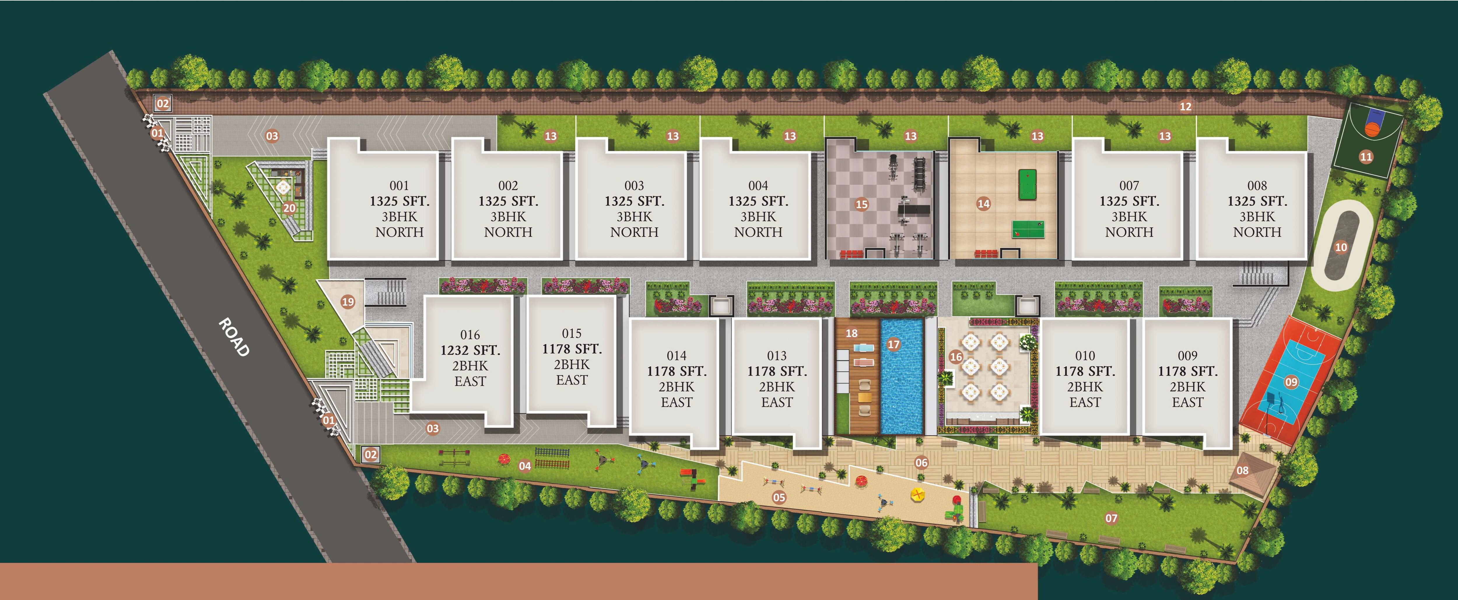 Vruksha Greens Master Plan 1