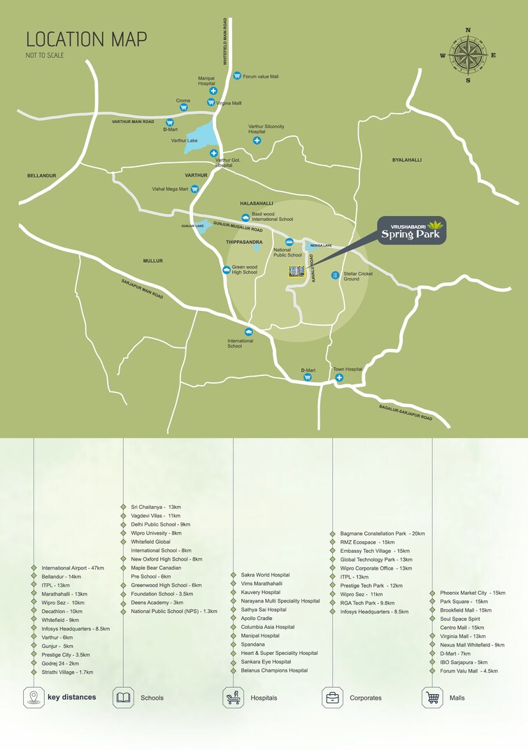 Vrushabadri Spring Park Location Image