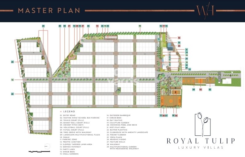 Whitehill Royal Tulip Master Plan 1