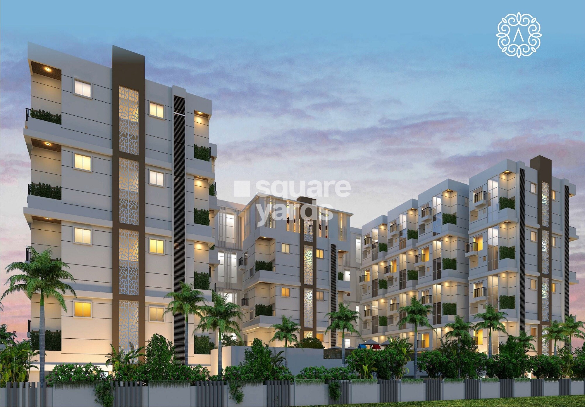Whitewinds Aadya Heights Tower View 2
