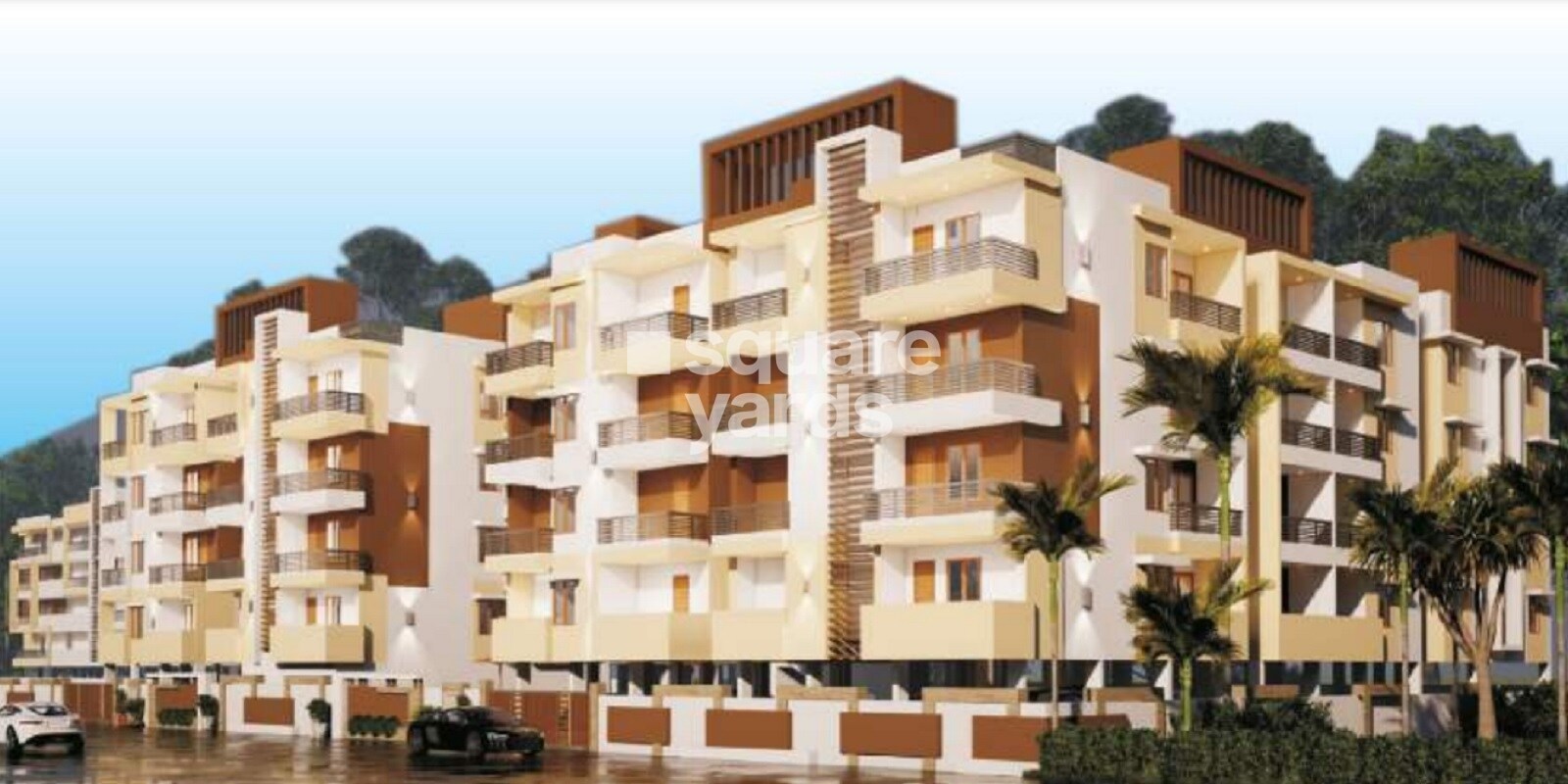 YV Warrior Central Bay residential project in Hosahalli