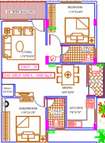 5 Elements Cyber Nest 2 BHK Layout