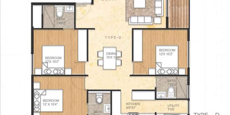 a3 atri nest apartment 3 bhk 1366sqft 20210502150555