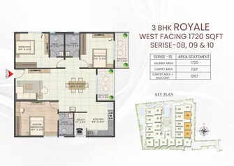 3 BHK Apartment For Resale in Abhee Riviera Royale Kudlu Gate Bangalore  7761602