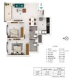 Adarsh Greens Phase 2 2 BHK Layout