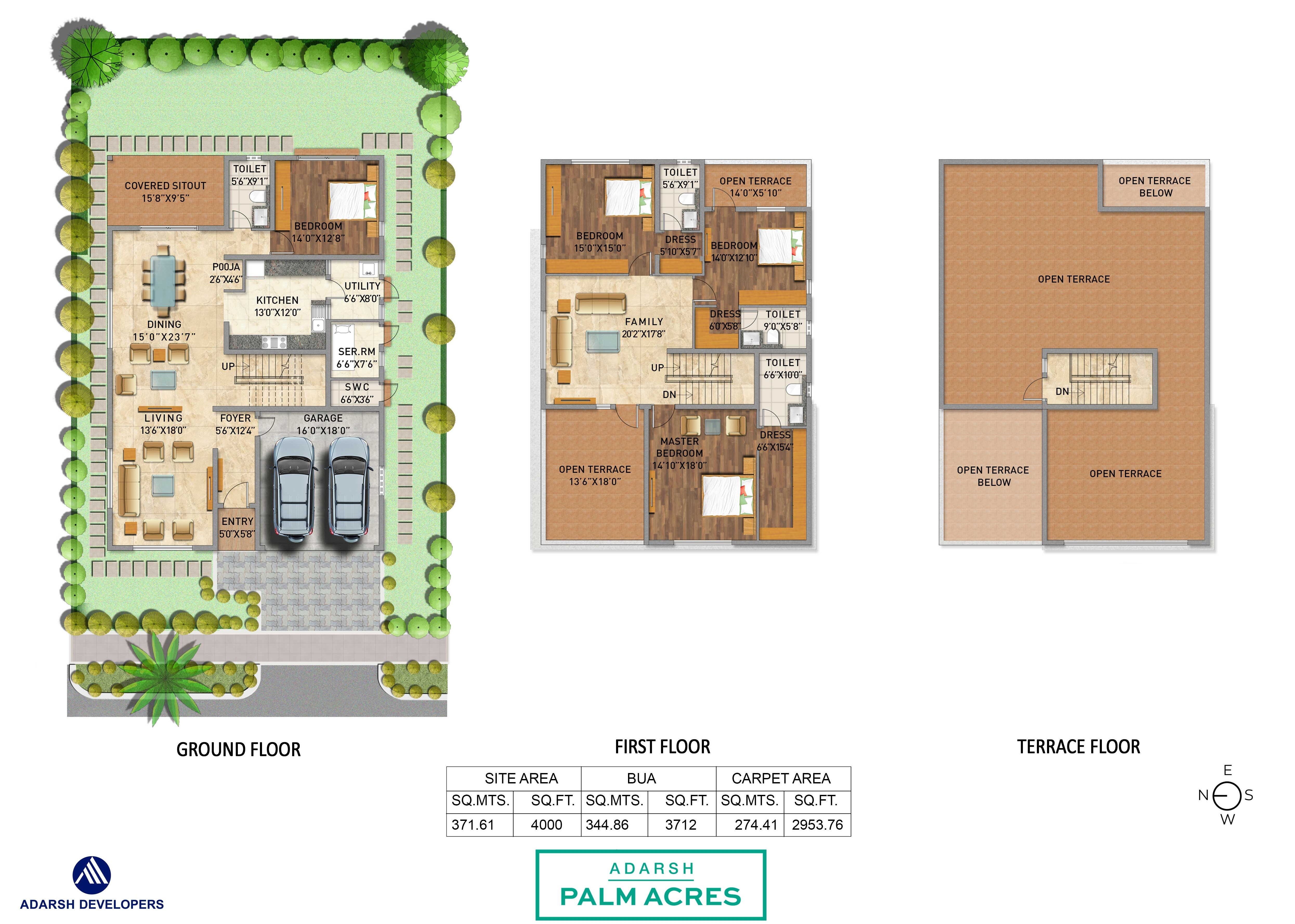 4 BHK 3752 Sq. Ft. Villa