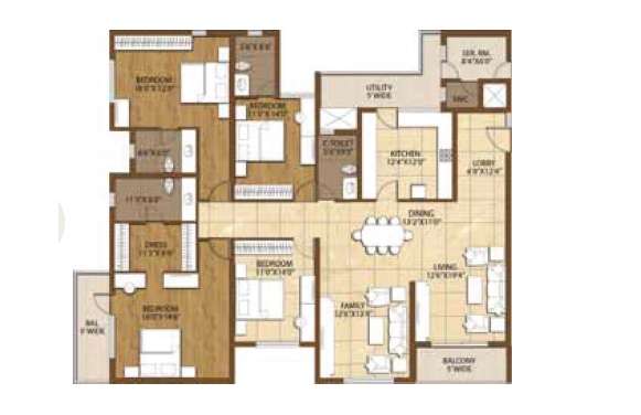 adarsh palm retreat apartment 4 bhk 3935sqft 20222805142844
