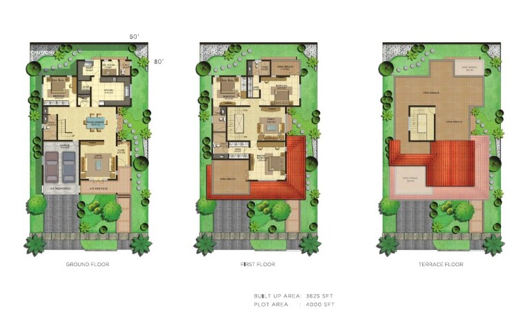 Other, adarsh-serenity 4 Bedroom 3625 Sq.Ft. Villa In Kannamangala Bangalore 8879984