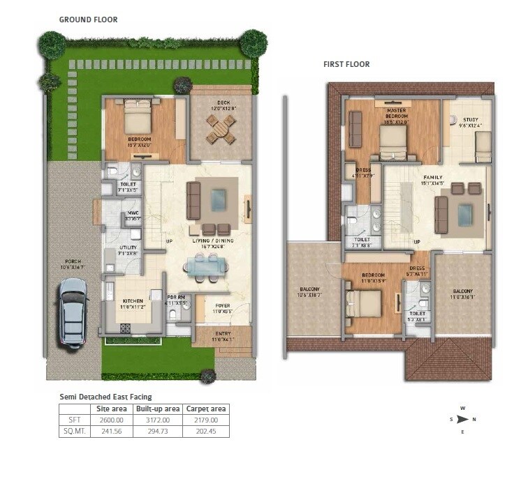 3 BHK 3172 Sq. Ft. Villa