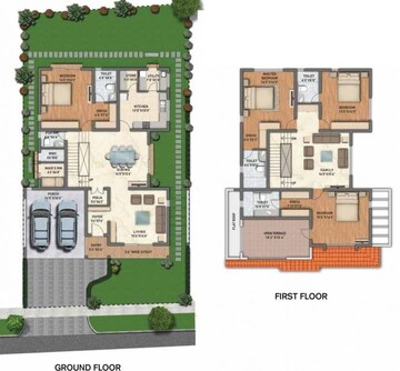  4 BHK Villa at Adarsh Wisteria Phase 1, Chikkagubbi Village – for Rent