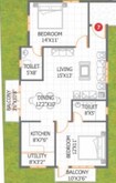 Adithya Pristine 2 BHK Layout