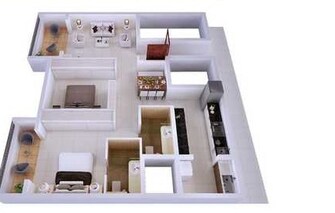 2 BHK Apartment For Resale in Adithya Tranquil Yelahanka Bangalore  7835817