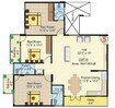 Aesthetic PV Paradise 3 BHK Layout