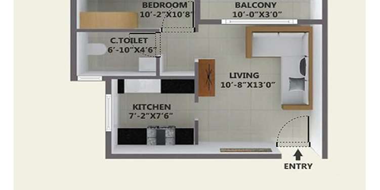 agser homes  apartment 1 bhk 677sqft 20200521170506