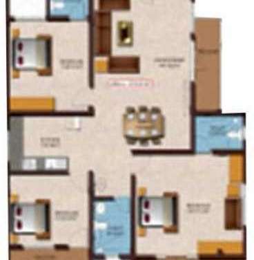 aishwarya arcade apartment 3 bhk 1575sqft 20202426162415