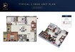 Amberstone Illumina 2 BHK Layout