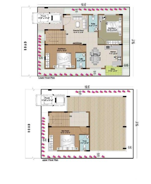 3 BHK 1300 Sq. Ft. Villa