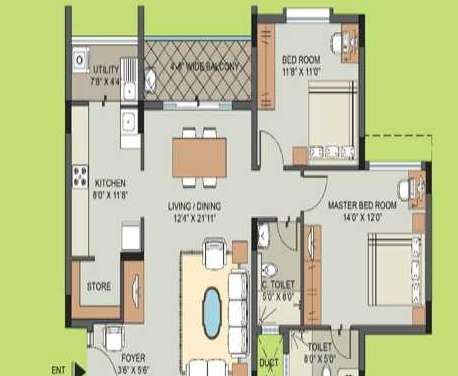 ananda valmark apartment 2 bhk 1256sqft 20202905142910