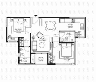 2 BHK Apartment For Resale in Aratt Alchemy One Old Madras Road Bangalore  7560979