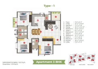 3 BHK Apartment For Resale in Aratt Cityscape Budigere Road Bangalore  8139182