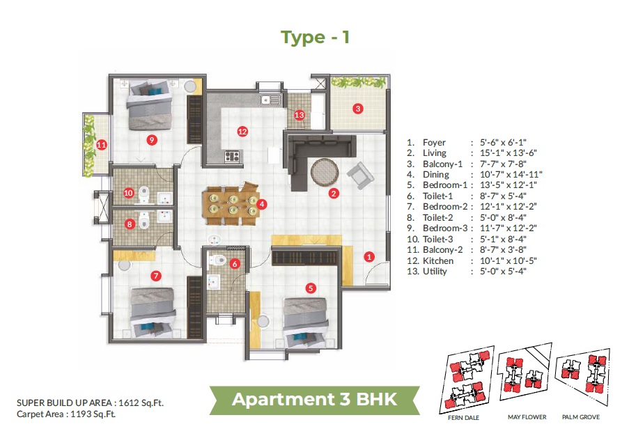 aratt cityscape apartment 3 bhk 1612sqft 20233007173054