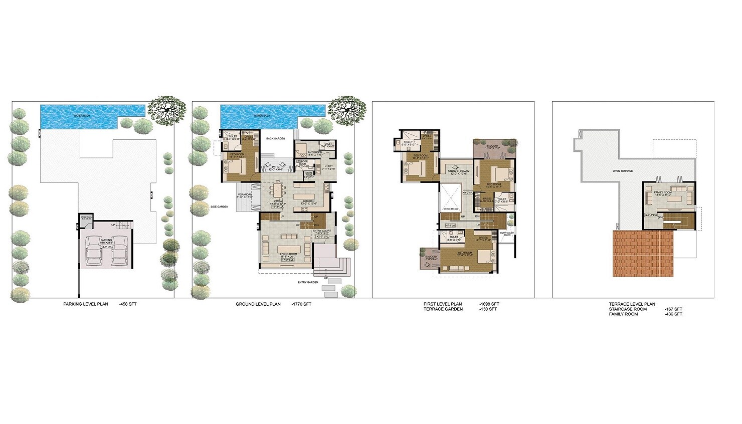 4 BHK 5800 Sq. Ft. Villa