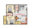 Arkha Sanctuary 2 BHK Layout