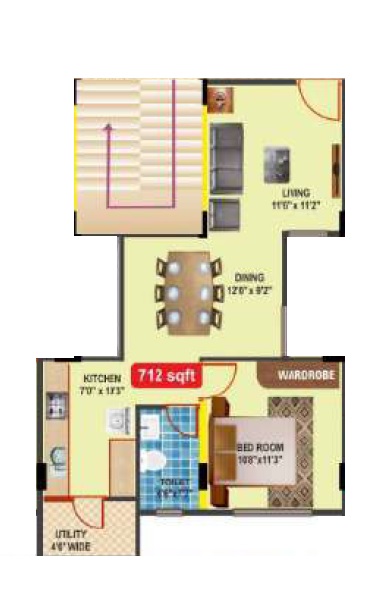 ARR Sankalpa 1 BHK Layout