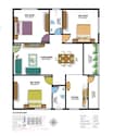 ARS Green Villae Rosaceae 3 BHK Layout