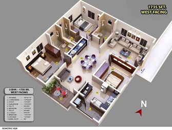 3 BHK Apartment For Resale in Arsis Green Hills Kr Puram Bangalore  7889806