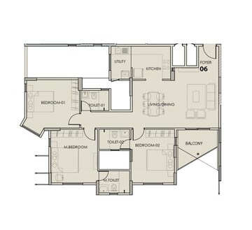  3 BHK Apartment at Artismo Millionaire Towers, Chikkajala – for Sale