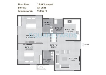  2 BHK Apartment at Arvind Sporcia, Thanisandra – for Sale