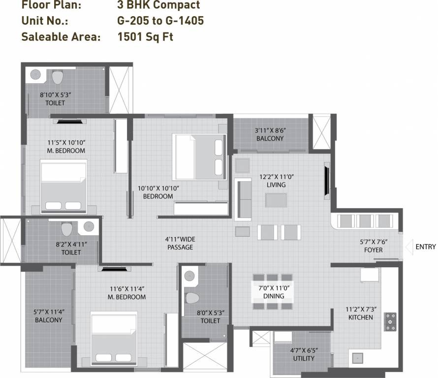 Arvind Sporcia Floor Plans Thanisandra, Bangalore